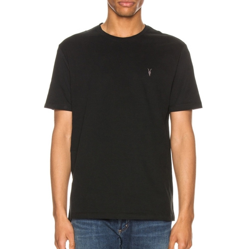 All Saints Black Short Sleeve Tee sz M Like a New